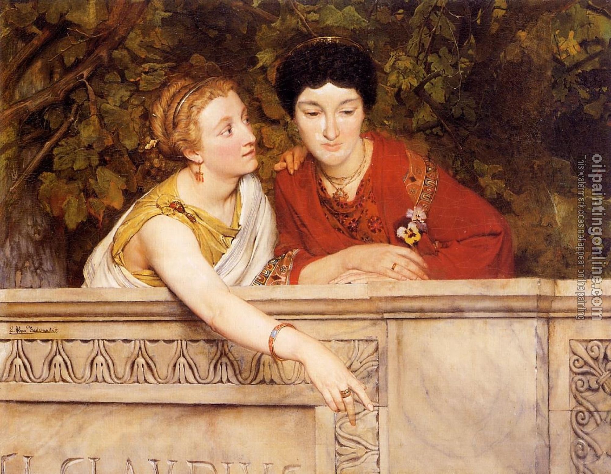 Alma-Tadema, Sir Lawrence - Gallo-Roman Women
